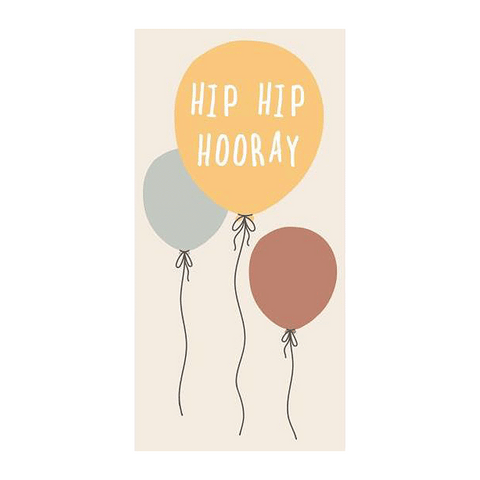 Papierservietten „Hip Hip Hooray“, 40x40 cm, dekorativ, Ib Laursen, 16 Stück