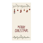 Papierservietten „Merry Christmas & Weihnachtsgirlande“, 40x40 cm, dekorativ, Ib Laursen, 16 Stück