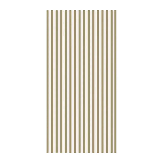 Papierservietten „Mit grünen Streifen“, 40x40 cm, dekorativ, Ib Laursen, 16 Stück