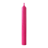 Stabkerzen aus Paraffin, 110/13 mm, Pink, KERZENFARM HAHN, Brenndauer ca. 2h, 49 Stück pro Verpackung