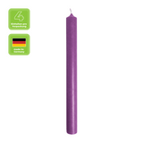 RUSTIC-Stabkerzen Erika, WENZEL, 250/22 mm, Brenndauer ca. 10h, 4 Stück