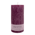 RUSTIC-Stumpenkerze Erika, WENZEL, 140/70 mm, Brenndauer ca. 69h, selbstverlöschend