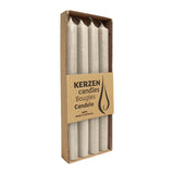 RUSTIC Stabkerzen Sahara, 250/22 mm, WENZEL, 10h, 4 St.