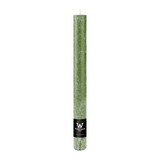 Marble Rustik Stabkerzen Aloe Vera 250/35 mm – 25h Brenndauer