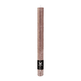 Marble Rustik Stabkerzen Cashmere 280/35 mm – 30h Brenndauer
