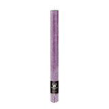 Wiedemann Rustik Stabkerzen 280 x 35 mm in Mauve – Rußarm, durchgefärbt & ideal für stilvolle Dekoration