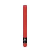 Marble Rustik Stabkerzen Rubin 280/35 mm – 30h Brenndauer