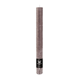 Marble Rustik Stabkerzen Schlamm 250/35 mm – 25h Brenndauer