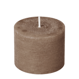 Marble Rustik Kerze Cashmere 100x100 mm – 85h Brenndauer