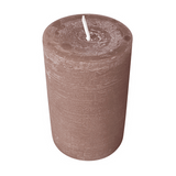 Wiedemann Rustik Stumpenkerze 100 x 68 mm in Cashmere – Rußarm, durchgefärbt & ideal für stilvolle Dekoration