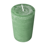 Marble Rustik Stumpenkerze Eukalyptus, Wiedemann, 90/58 mm, Brenndauer 30h, durchgefärbt