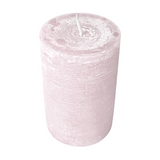 Marble Rustik Stumpenkerze Rosé, Wiedemann, 130/78 mm, Brenndauer 63h, durchgefärbt