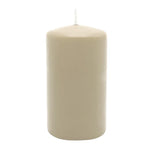 Stumpenkerze aus Paraffin, Sahara, WENZEL, 100/60 mm, Brenndauer ca. 29h, selbstverlöschend