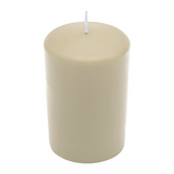WENZEL CLASSIC Stumpenkerze Sahara (100/70 mm) aus Paraffin mit 44 Stunden Brenndauer