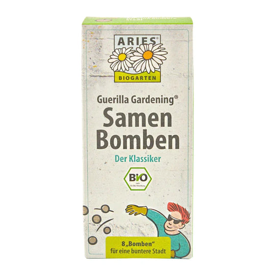 Samenbomben "Der Klassiker", ARIES Umweltprodukte, 8 Stück pro Verpackung, Garten