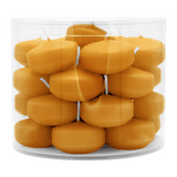 Schwimmkerzen klein, Natur, 50/30 mm, WENZEL, Brenndauer ca. 4h, Box mit 28 Stück