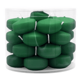 Schwimmkerzen klein, Seegrün, 50/30 mm, WENZEL, Brenndauer ca. 4h, Box mit 28 Stück