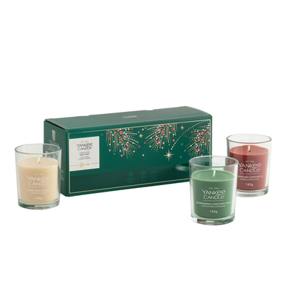 YANKEE CANDLE Timeless Trio Geschenkset – 3 Tumbler-Kerzen
