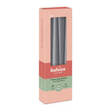 Spitzkerzen, Stürmisches Grau, BOLSIUS Essentials, 24/245 mm, Brenndauer ca. 7h, 8 Stück pro Verpackung