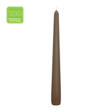 Spitzkerzen, Taupe, BOLSIUS, 23/240 mm, Brenndauer ca. 7h, Box mit 100 Stück - luterna.de