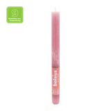 Stabkerzen Rustik, 23/270 mm, Eschen-Rose, BOLSIUS, Brenndauer ca. 13h, 9 Stück pro Verpackung - luterna.de