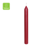 Stabkerzen, Samtrot, BOLSIUS Essentials, 20/230 mm, Brenndauer ca. 8h, 8 Stück pro Verpackung, Torpedokerzen, Dinnerkerzen - luterna.de