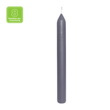 Stabkerzen, Stürmisches Grau, BOLSIUS Essentials, 20/230 mm, Brenndauer ca. 8h, 8 Stück pro Verpackung, Torpedokerzen, Dinnerkerzen - luterna.de