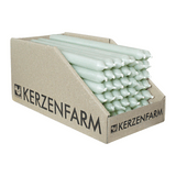 Stabkerzen aus Paraffin, 180/13 mm, Salbei, KERZENFARM HAHN, Brenndauer ca. 3,5h, 49 Stück pro Verpackung