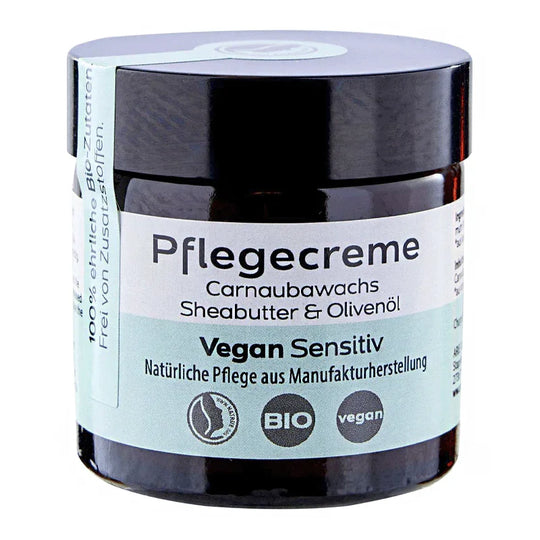 Stapeler Hautcreme Vegan Sensitiv, ARIES Umweltprodukte, 100% natürlich, 50 ml, Hautpflege
