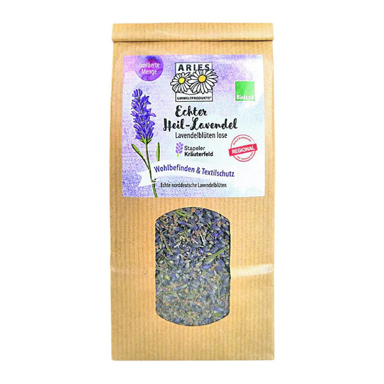 Stapeler Lavendelblüten, ARIES Umweltprodukte, 100% natürlich, Wohlbefinden, Duft & Textilschutz