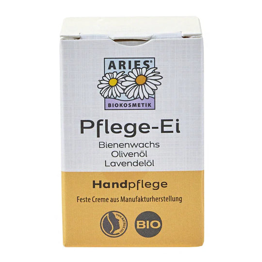 Stapeler Pflege-Ei, ARIES Umweltprodukte, 100% natürlich, 50 g, Feste Creme, Körperpflege, Handpflege