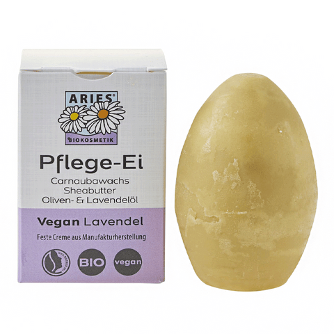 Stapeler Pflege-Ei Vegan Lavendel, ARIES Umweltprodukte, 100% natürlich, 50 g, Körperpflege, Hautpflege - luterna.de
