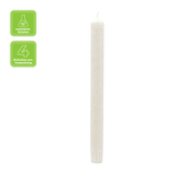 Stearin-Stabkerzen, 22/250 mm, Elfenbein, KERZENFARM HAHN, Brenndauer ca. 10h, 4 Stück pro Verpackung