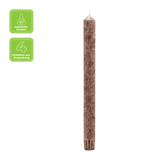 Stearin-Stabkerzen, 22/250 mm, Schlamm, KERZENFARM HAHN, Brenndauer ca. 10h, 4 Stück pro Verpackung