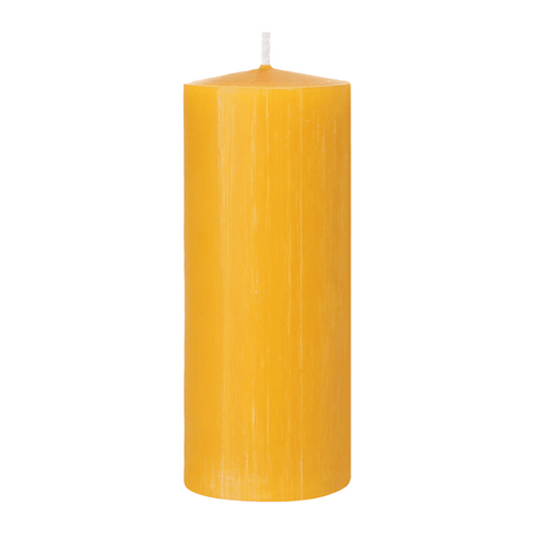Stumpenkerze, 100% reines Bienenwachs, Wiedemann, 100/50 mm, Brenndauer ca. 30h