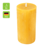 Stumpenkerze, 100% reines Bienenwachs, Wiedemann, 100/50 mm, Brenndauer ca. 30h