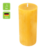 Stumpenkerze, 100% reines Bienenwachs, Wiedemann, 120/60 mm, Brenndauer ca. 52h