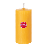 Stumpenkerze, 100% reines Bienenwachs, Wiedemann, 80/40 mm, Brenndauer ca. 16h