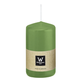 Stumpenkerze aus Paraffin, Aloe Vera, Wiedemann, 100/58 mm, Brenndauer ca. 33h - luterna.de