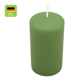Stumpenkerze aus Paraffin, Aloe Vera, Wiedemann, 100/58 mm, Brenndauer ca. 33h - luterna.de