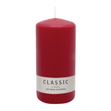 Stumpenkerze aus Paraffin, Altrot, WENZEL, 150/70 mm, Brenndauer ca. 56h, selbstverlöschend