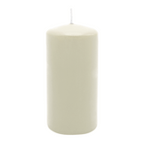 Stumpenkerze aus Paraffin, Elfenbein, WENZEL, 150/70 mm, Brenndauer ca. 56h, selbstverlöschend