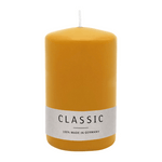 Stumpenkerze aus Paraffin, Natur, WENZEL, 100/70 mm, Brenndauer ca. 34h, selbstverlöschend