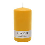 Stumpenkerze aus Paraffin, Natur, WENZEL, 130/70 mm, Brenndauer ca. 47h, selbstverlöschend