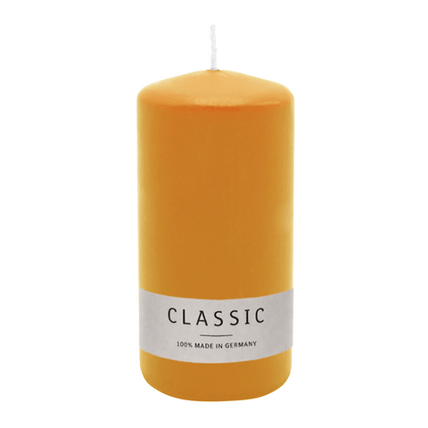 Stumpenkerze aus Paraffin, Natur, WENZEL, 150/70 mm, Brenndauer ca. 56h, selbstverlöschend