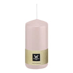 Stumpenkerze aus Paraffin, Rosé, Wiedemann, 200/78 mm, Brenndauer ca. 119h