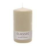 Stumpenkerze aus Paraffin, Sahara, WENZEL, 120/80 mm, Brenndauer ca. 56h, selbstverlöschend