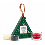 Tea Light Tree Geschenkset, YANKEE CANDLE, 3 Duft-Teelichter & 1 Teelichthalter