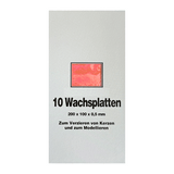 Wachsplatten Lachs, Zengerle, 200 x 100 x 0,5 mm, 10 St.