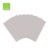 Wachsplatten Alusilber, Zengerle, 200 x 100 x 0,5 mm, 10 St.